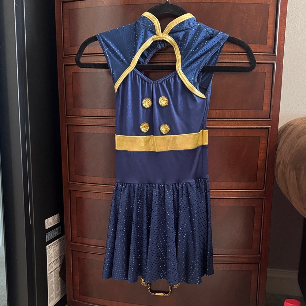 Navy and Gold Kids Costume